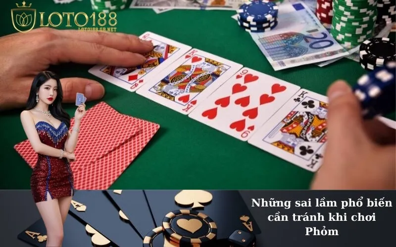 Những sai lầm phổ biến cần tránh khi chơi Phỏm