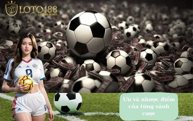 Ưu và nhược điểm của từng sảnh cược